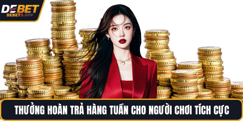 Thưởng hoàn trả hàng tuần cho người chơi tích cực